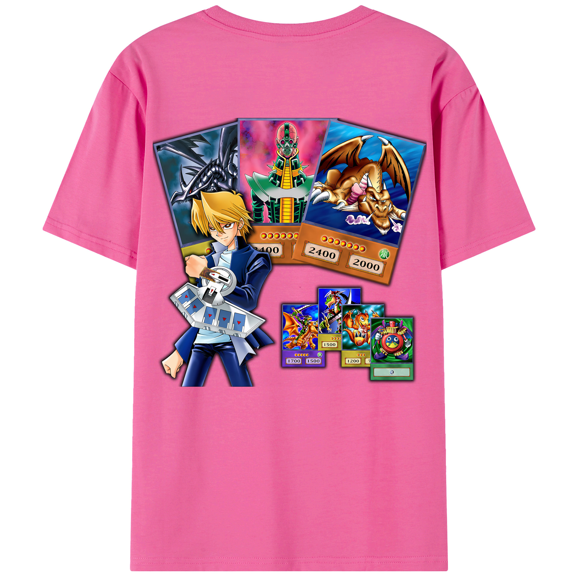 （画像用） 遊☆戯☆王 Yu-Gi-Oh! レディース半袖Tシャツ(バックプリント)